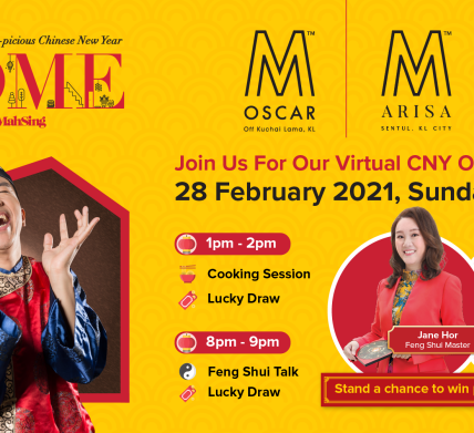 CNY Virtual Open House with M Arisa & M Oscar
