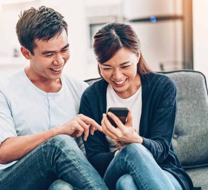 Couple enjoy loyalty program, Mah SIng Group, M Privilege