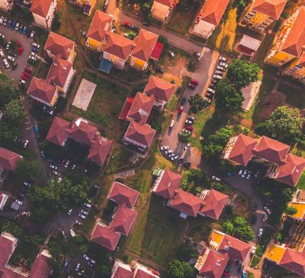 Birds-eye View of Homes