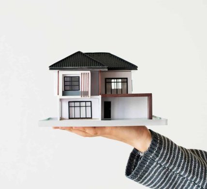 House loan concept isolated on white background